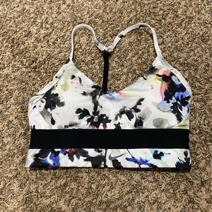 Nike Indy Floral Sports Bra